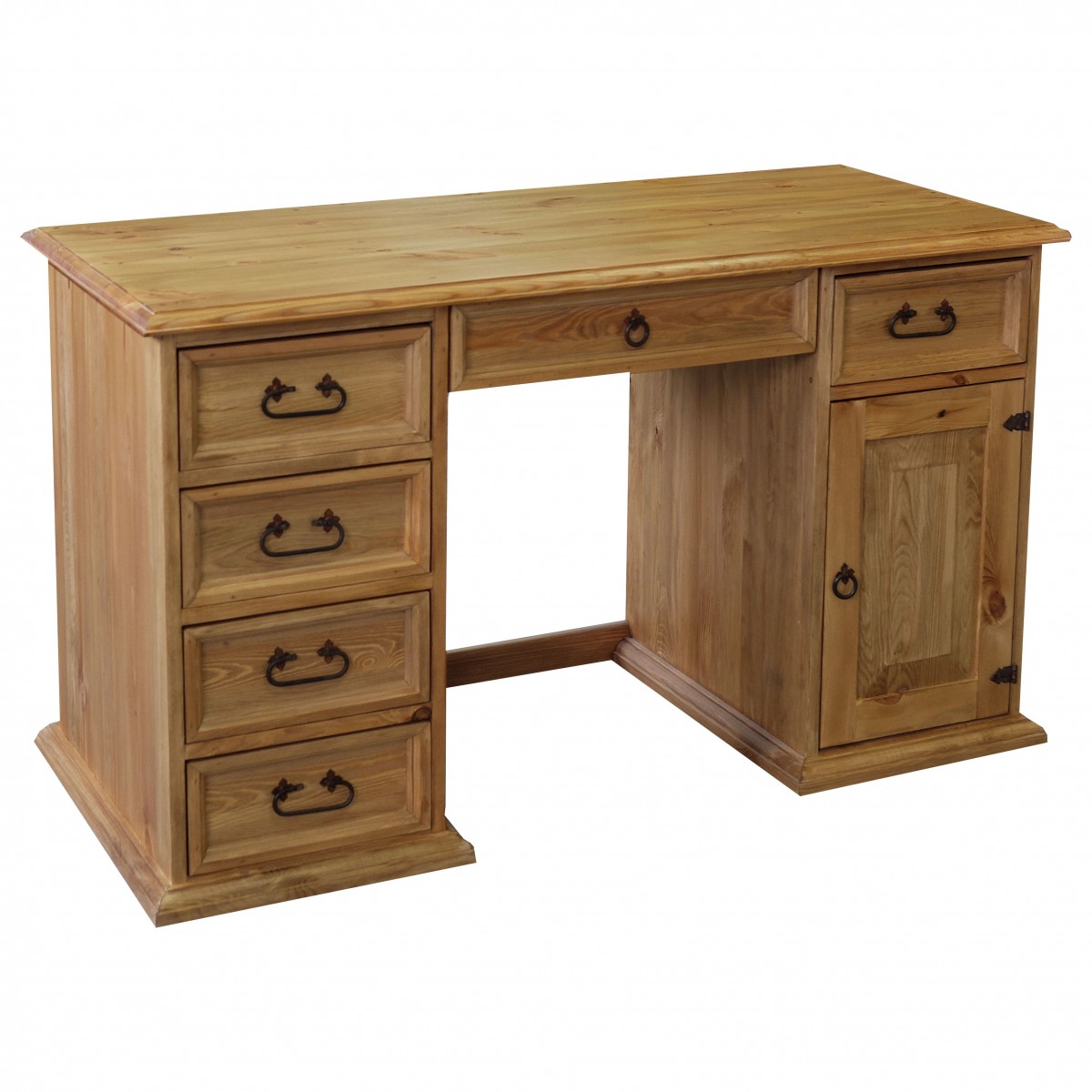 biurko z drewna